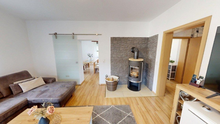 Wohnzimmer Einfamilienhaus K�then