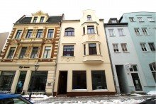 Hausfrontansicht Kleines L�dchen oder B�ro im Zentrum von K�then