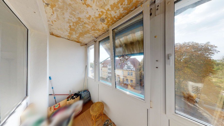 Loggia Etagenwohnung K�then