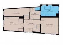 Grundriss EG Ohne K�uferprovision!!! Charmantes Einfamilienhaus mit b�uerlichem Charakter