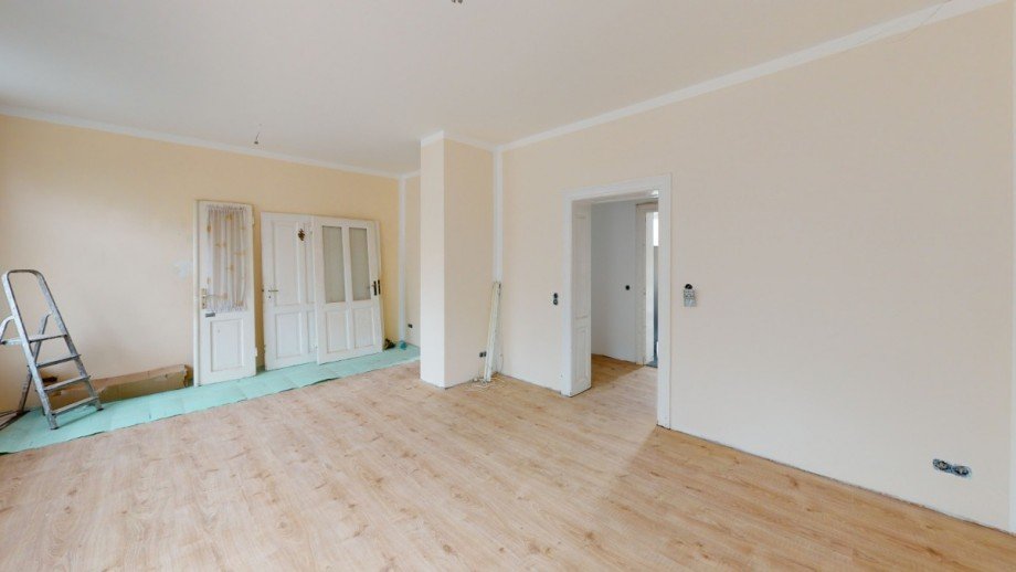 Wohnzimmer EG Zweifamilienhaus K�then