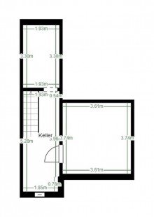 Grundriss UG *PROVISIONSFREI* Niedliches Reihenh�uschen zum Wohlf�hlen