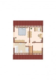Grundriss DG OHNE K�UFERPROVISION!!! Einfamilienhaus mit gro�em Garten in ruhiger Siedlung