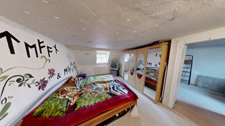 Schlafzimmer Reihenmittelhaus Aken