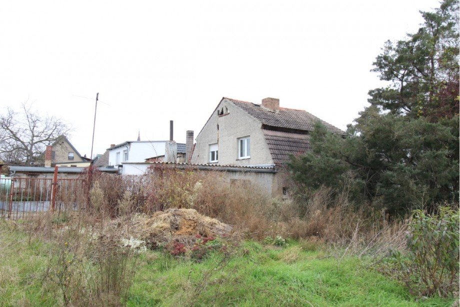 seitliche Ansicht Einfamilienhaus K�then