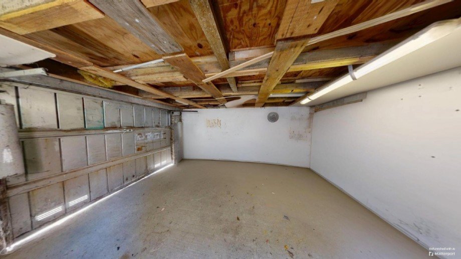 Innenansicht Garage Reihenmittelhaus Gro�badegast