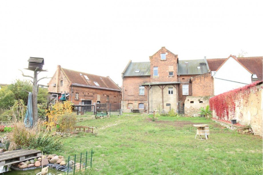 R�ckansicht Bauernhaus Wulfen