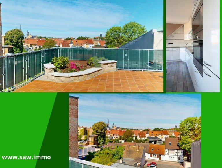 Maisonette ETW K�then Kauf K�then Maisonettewohnung Maklergeb�hren sparen! Exklusive Maisonette mit Panoramablick �ber K�then