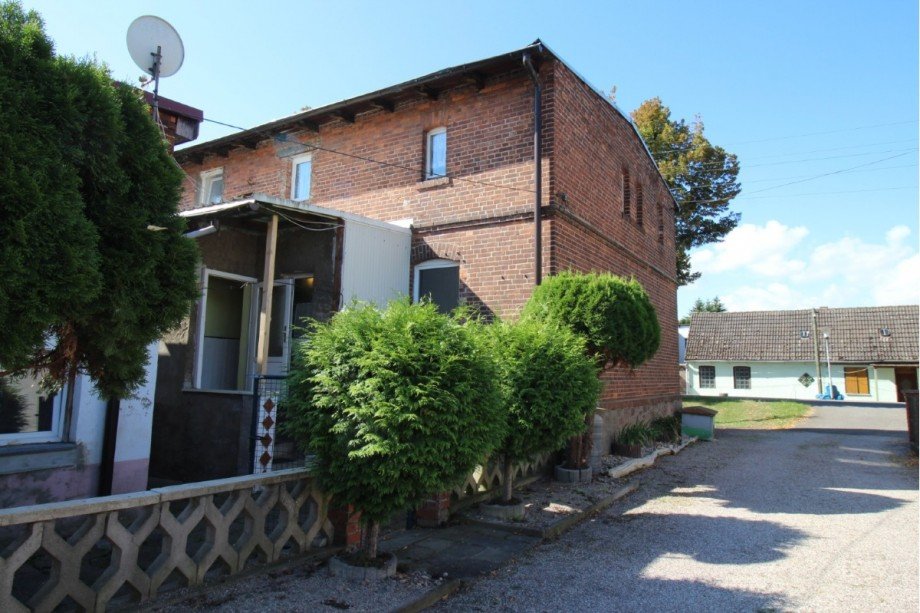 R�ckansicht Reihenhaus Mehrfamilienhaus S�dliches Anhalt