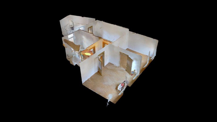 Grundriss Etagenwohnung K�then/ Anhalt