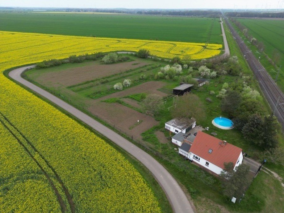 Luftbild Einfamilienhaus Stumsdorf