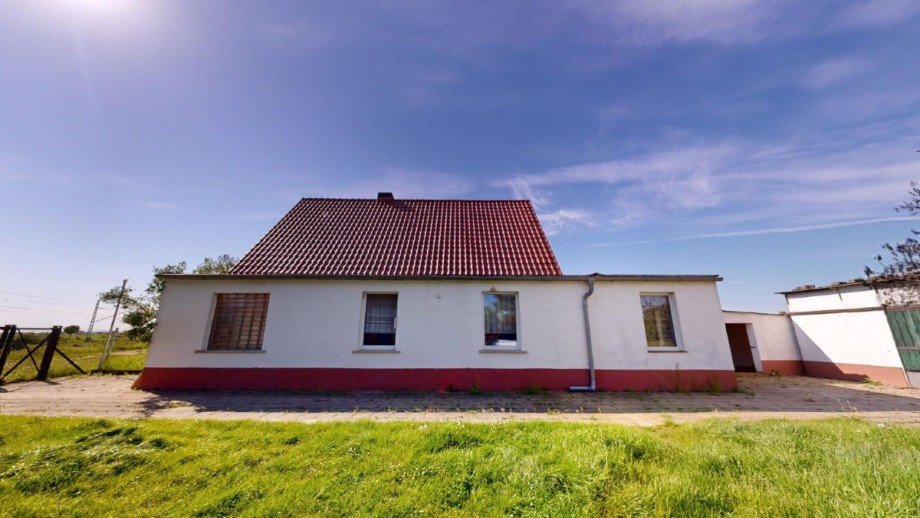 Ansicht Wohnhaus vom Garten Einfamilienhaus Stumsdorf