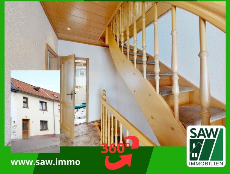 Modernisiertes Reihenhaus in Aken zu verkaufen Aken Reihenmittelhaus Ohne K�uferprovision! Modernisiertes Wohnhaus mit geringem Aufwand sofort beziehbar