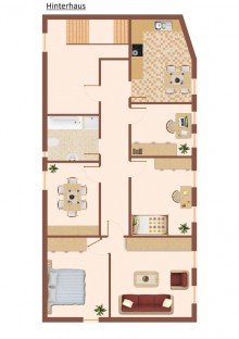 Grundriss Hinterhaus Ohne K�uferprovision!!! Wohn-und Gesch�ftshaus in zentrumsnaher Lage