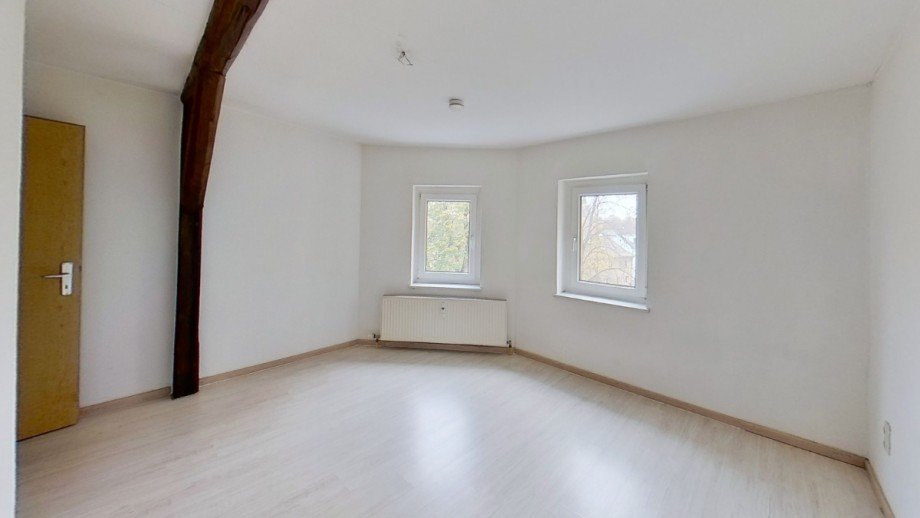 Schlafzimmer Dachgeschosswohnung K�then/ Anhalt
