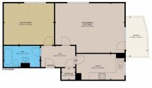 Grundriss Ohne K�uferprovision!!! Renovierte Erdgeschosswohnung in beliebtem Wohngebiet