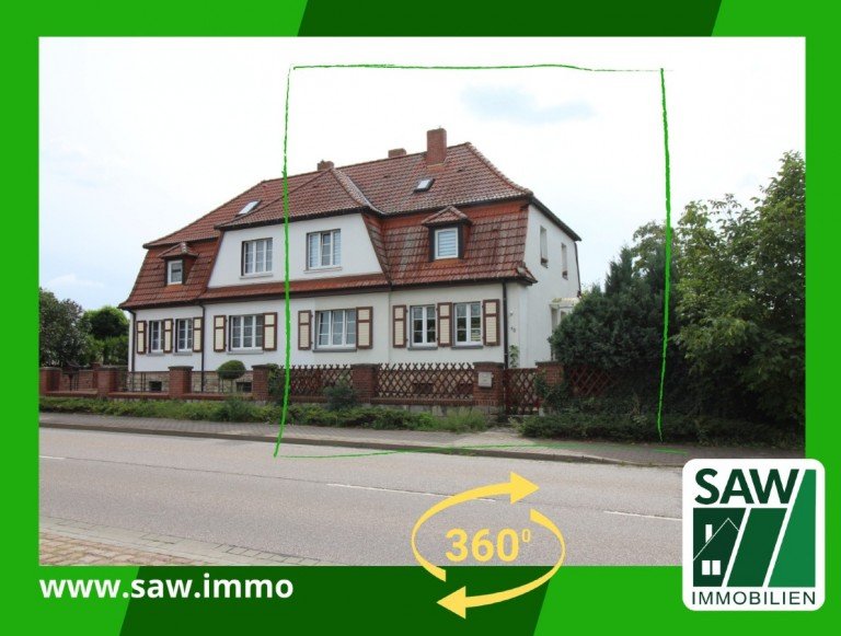 Doppelhaush�lfte Vorderansicht Osternienburger Land - Gro�paschleben Doppelhaush�lfte Ohne K�uferprovision!!! Gem�tliche Doppelhaush�lfte vor den Toren der Kreisstadt