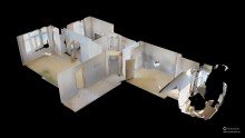 Grundriss ohne M�bel Wundersch�ne 2-Raum-Wohnung mit Balkon im Herzen von K�then