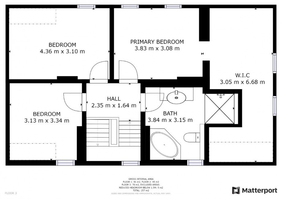 Grundriss DG Einfamilienhaus Bernburg