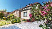 R�ckansicht Ohne K�uferprovision!!! Familien(t)r�ume unter einem Dach ? mit Garten zum Verlieben