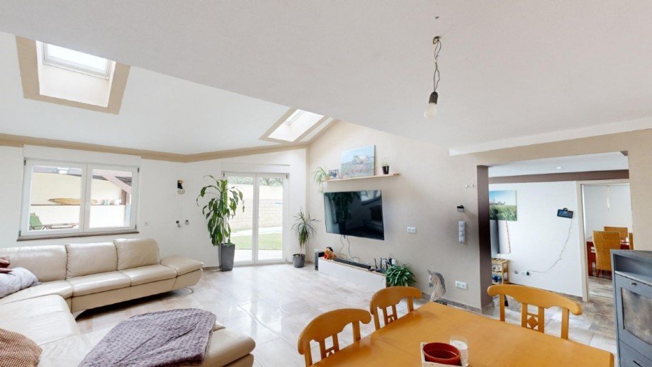 Wohnzimmer Einfamilienhaus Micheln