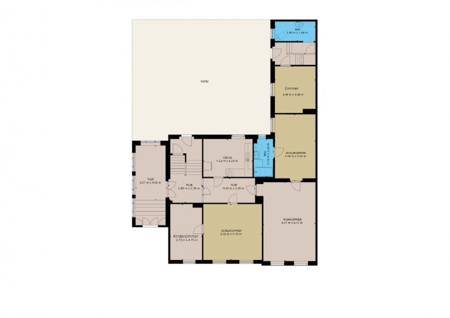 Grundriss EG Mehrfamilienhaus K�then