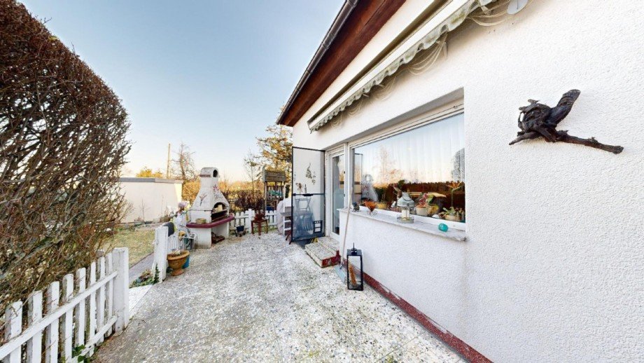 Terrasse Reihenendhaus Gro�paschleben