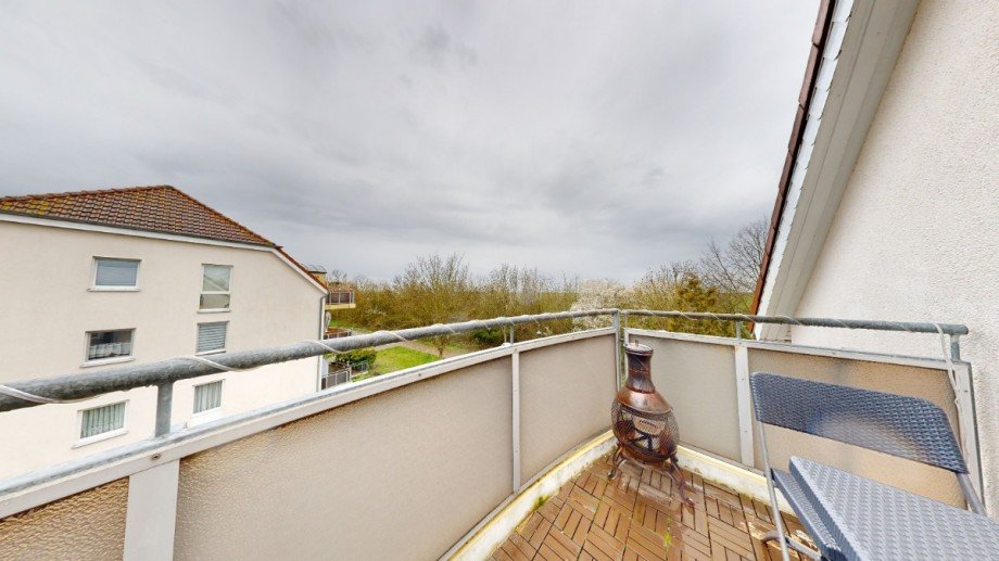 Balkon Dachgeschosswohnung K�then