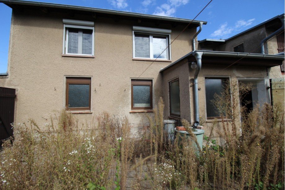 R�ckansicht Haus Einfamilienhaus K�then OT Elsdorf
