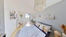 Schlafzimmer Wundersch�ne 2-Raum-Wohnung mit Balkon im Herzen von K�then