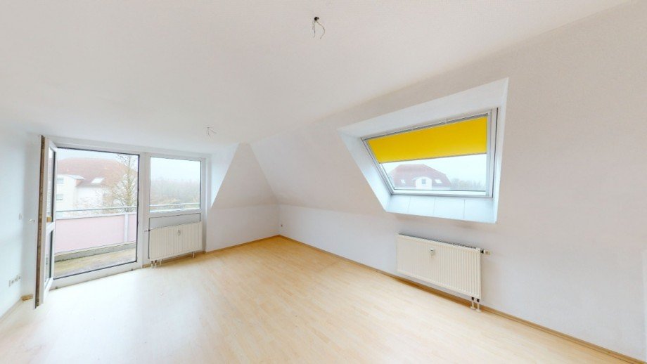 Wohnzimmer Dachgeschosswohnung K�then