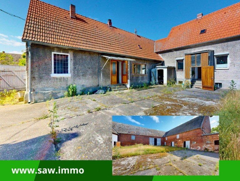 Bauerngeh�ft Aken Verkauf Aken - Mennewitz Bauernhaus Ohne K�uferprovision!!! Historisches Bauerngeh�ft sucht Eigent�mer mit Visionen
