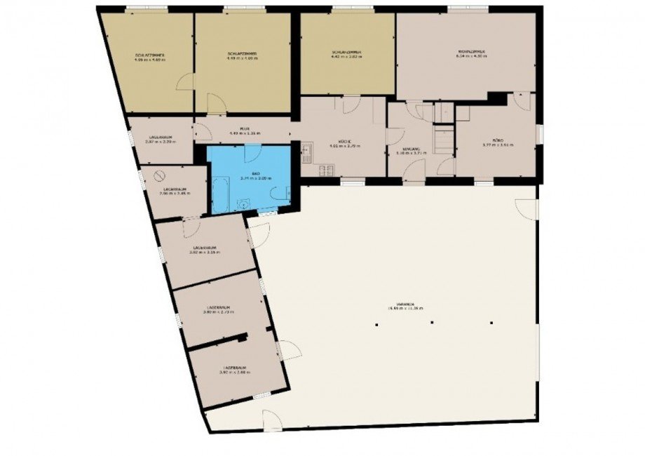 Grundriss EG Einfamilienhaus Osternienburger Land