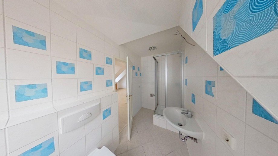 Badezimmer Dachgeschosswohnung K�then