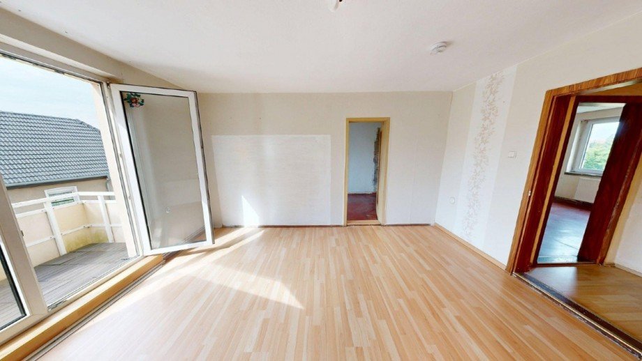 Wohnzimmer Etagenwohnung Gr�bzig