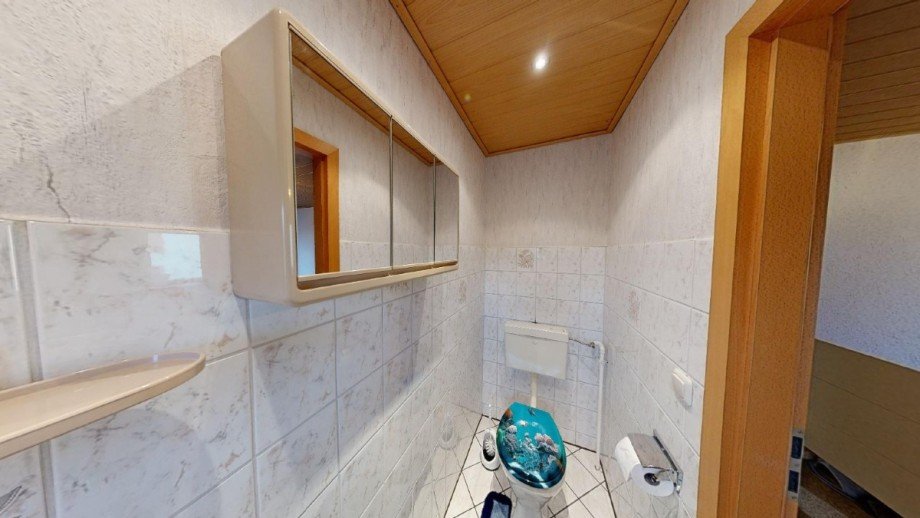 WC am Schlafzimmer Einfamilienhaus Aken