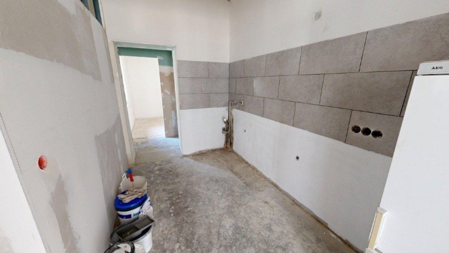 EG-Wohnung im Rohbau Mehrfamilienhaus K�then