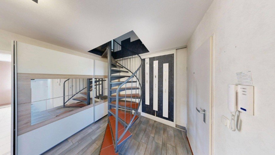 Eingangsbereich Maisonettewohnung K�then