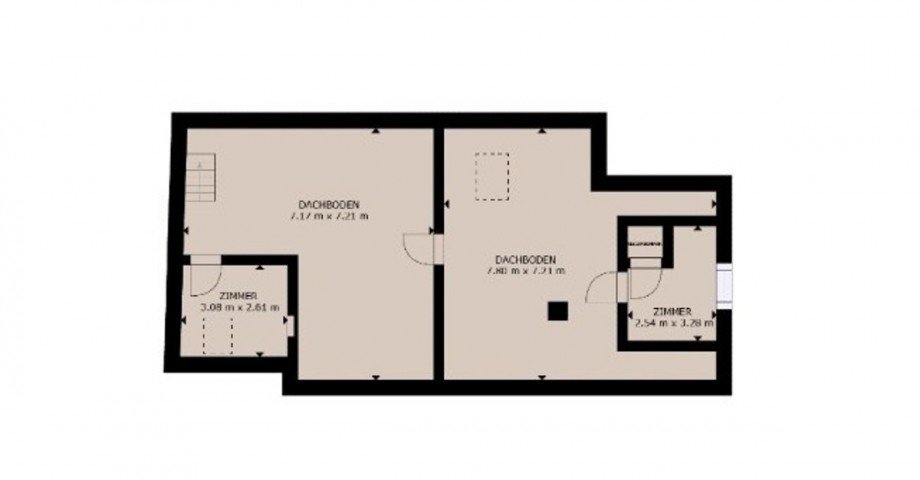 Grundriss DG Einfamilienhaus Libbesdorf