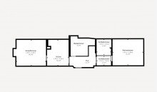 Grundriss Ohne K�uferprovision!!! Sanierungsobjekt f�r wenig Geld vor den Toren der Kreisstadt