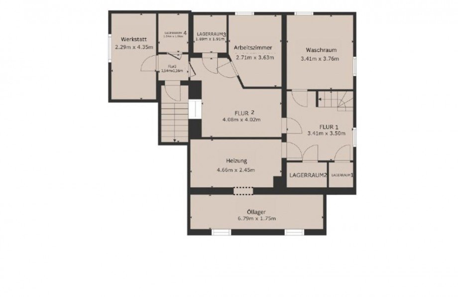 Grundriss Keller Einfamilienhaus K�then