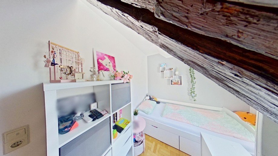 Kinderzimmer Dachgeschosswohnung S�dliches Anhalt -G�rzig OT Reinsdorf