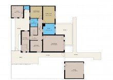 Grundriss EG Ohne K�uferprovision!!! Schicker Flachbau mit gro�z�giger Terrasse in ruhiger Wohnsiedlung