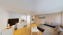 Wohnzimmer Der n�chste Sommer kommt bestimmt - Moderner Bungalow am L�bitzsee