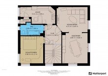 Grundriss OG Ohne K�uferprovision!!! Familien(t)r�ume unter einem Dach ? mit Garten zum Verlieben