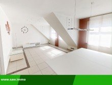 Wohnzimmer Exklusive Maisonette-Wohnung mit gro�er Dachterrasse