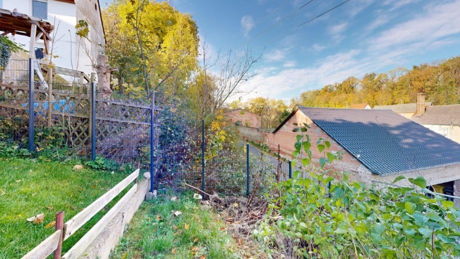 Blick in den Garten Stadthaus Schk�len