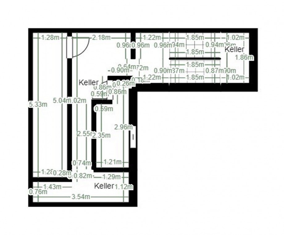 Grundriss KG Mehrfamilienhaus K�then
