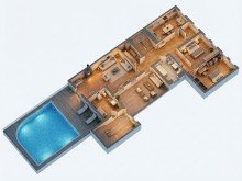 3D-Grundriss EG Ohne K�uferprovision! Komplett saniertes Einfamilienhaus mit gro�em Grundst�ck-Pferdehaltung m�glich