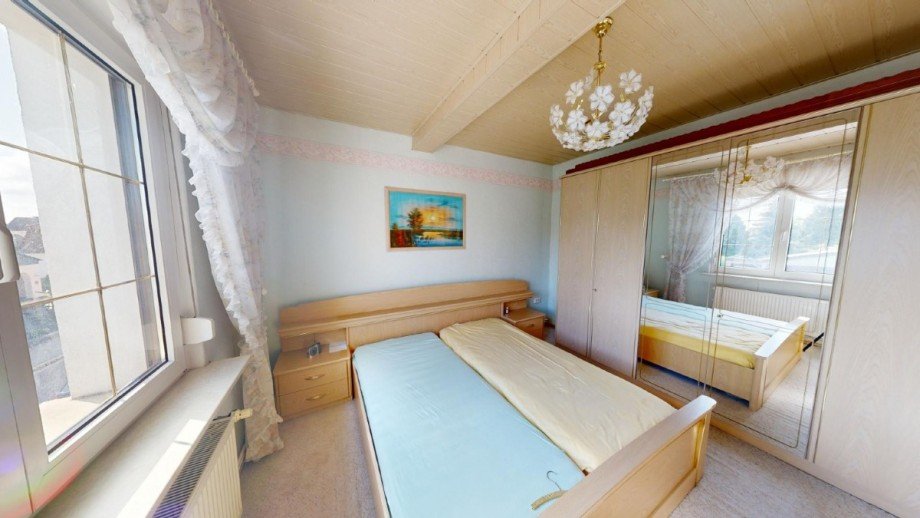 Schlafzimmer im DG Einfamilienhaus Aken